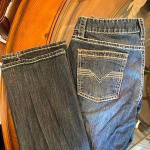 Rock & Roll Denim jeans size 32 x 36 Pistol Straight